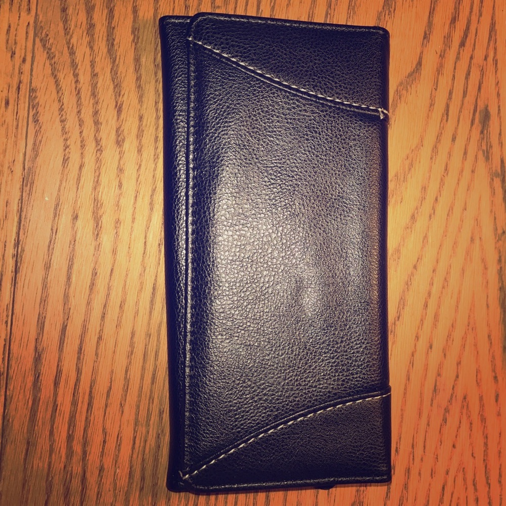 Black Leather Wallet