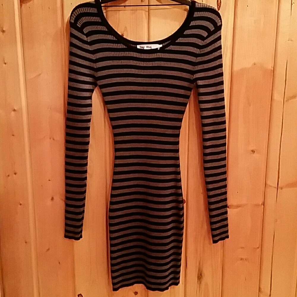 Sweater dress