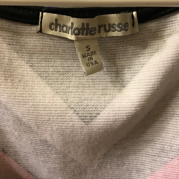 Chevron Charlotte Russe dress - Picture 2 of 3