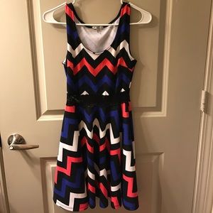 Chevron Charlotte Russe dress