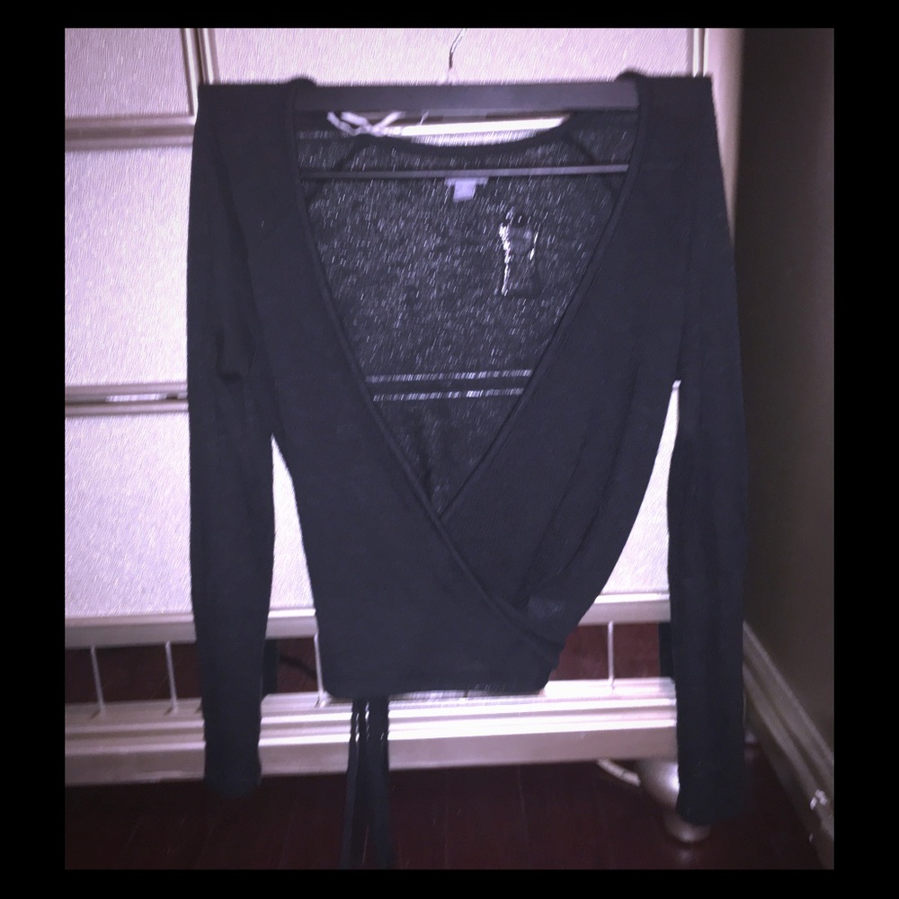 Wrap around self tie cardigan