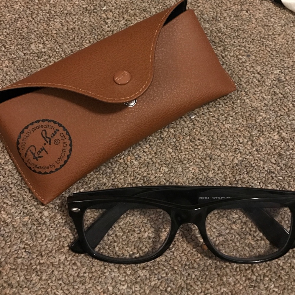 Ray Ban "New Wayfarer" reading glasses
