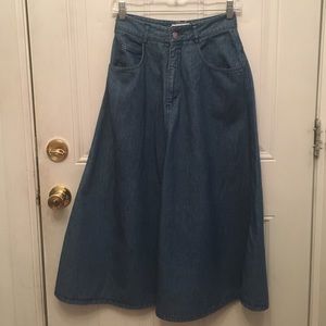 Calvin Klein high waist Denim skirt
