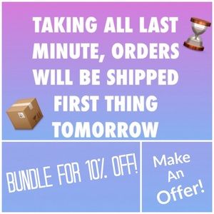 ❗️❗️MAKE YOUR ORDERS ❗️❗️