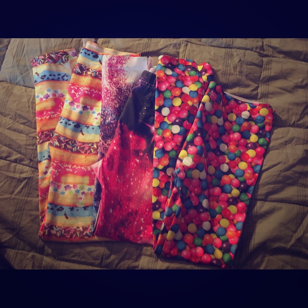 Girls fun leggings