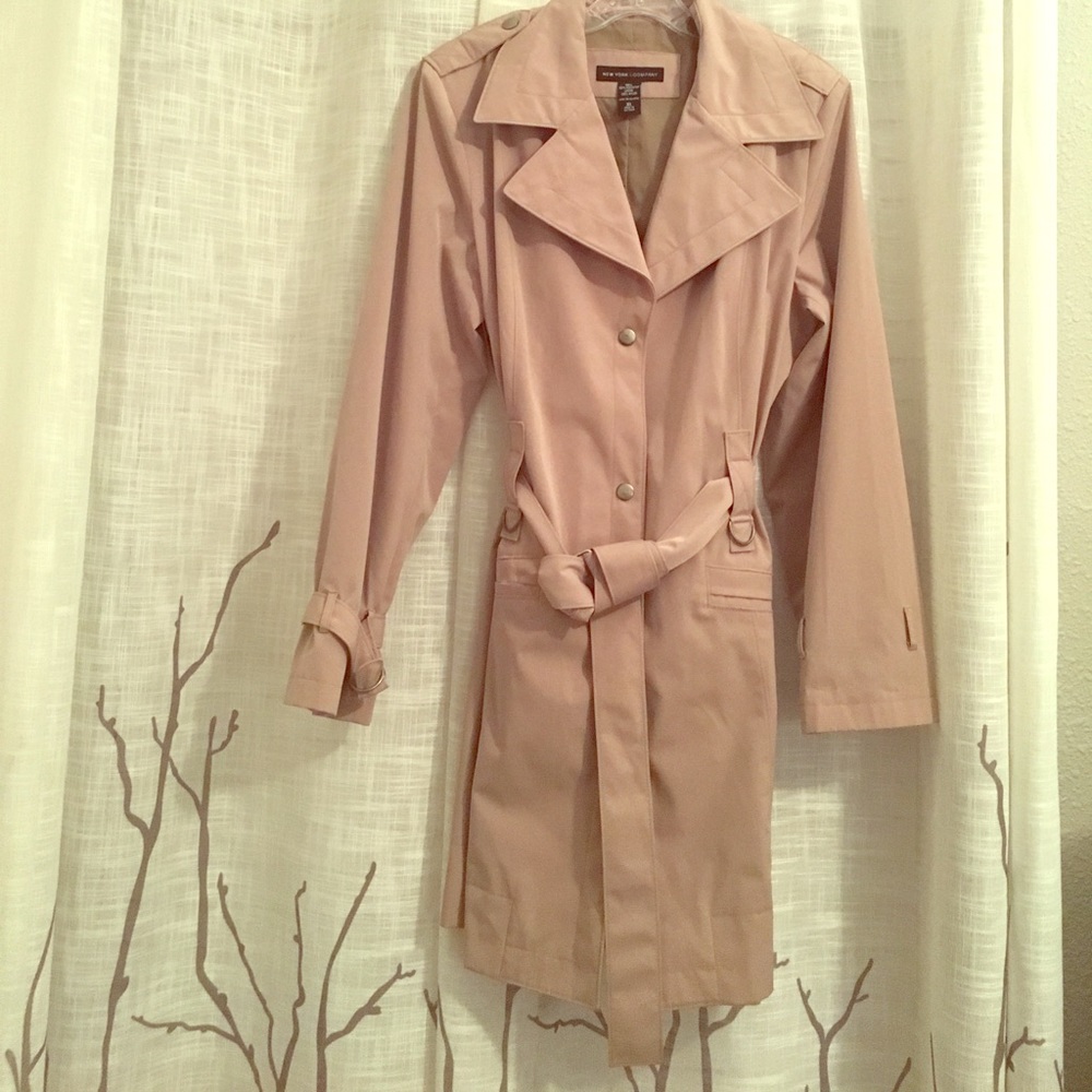 New York & Company Raincoat, xl