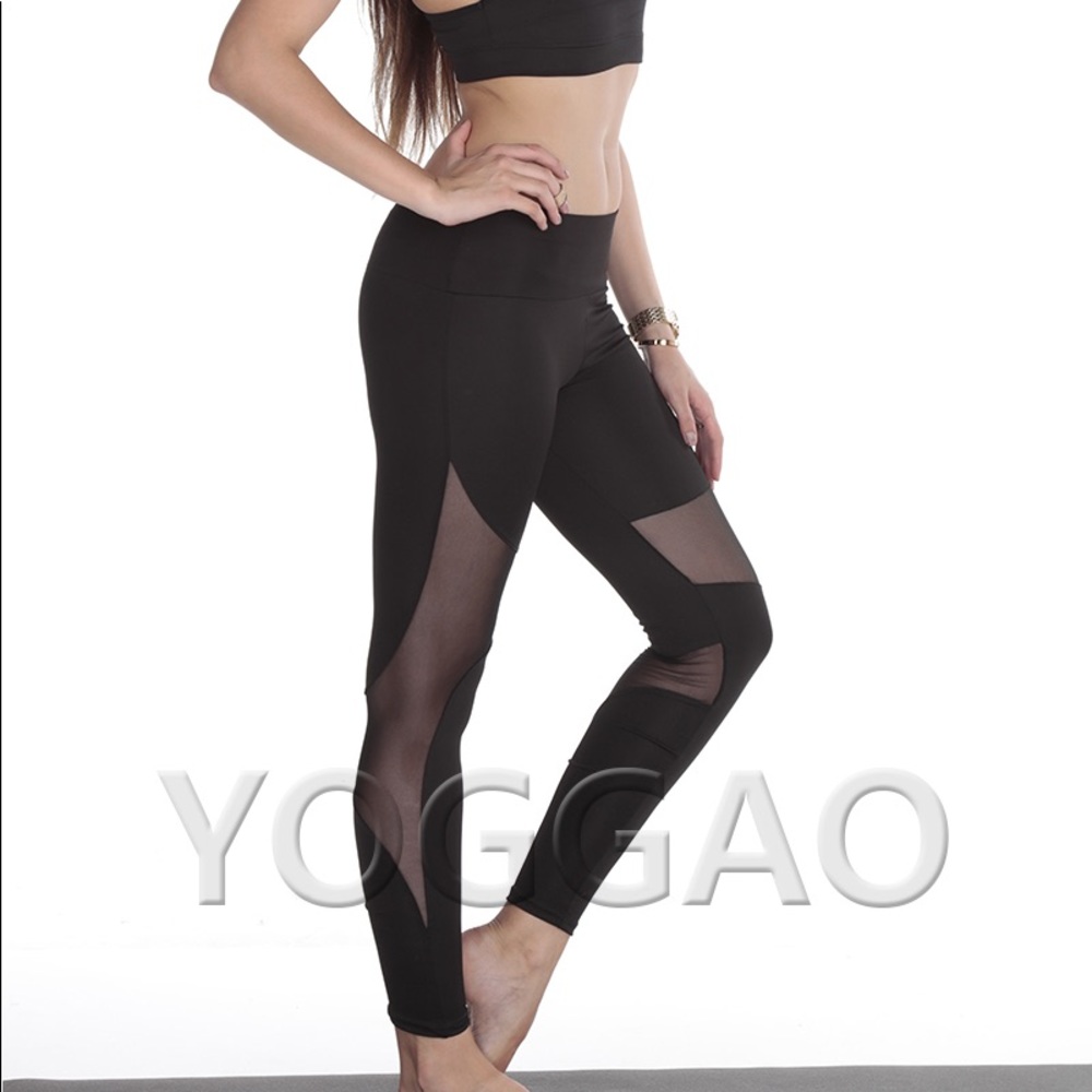 YOGGAO Active Mesh Leggings  💕halloween 👍🎃👻🎃