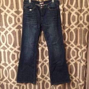 Banana Republic boot cut jeans EUC size 32/14