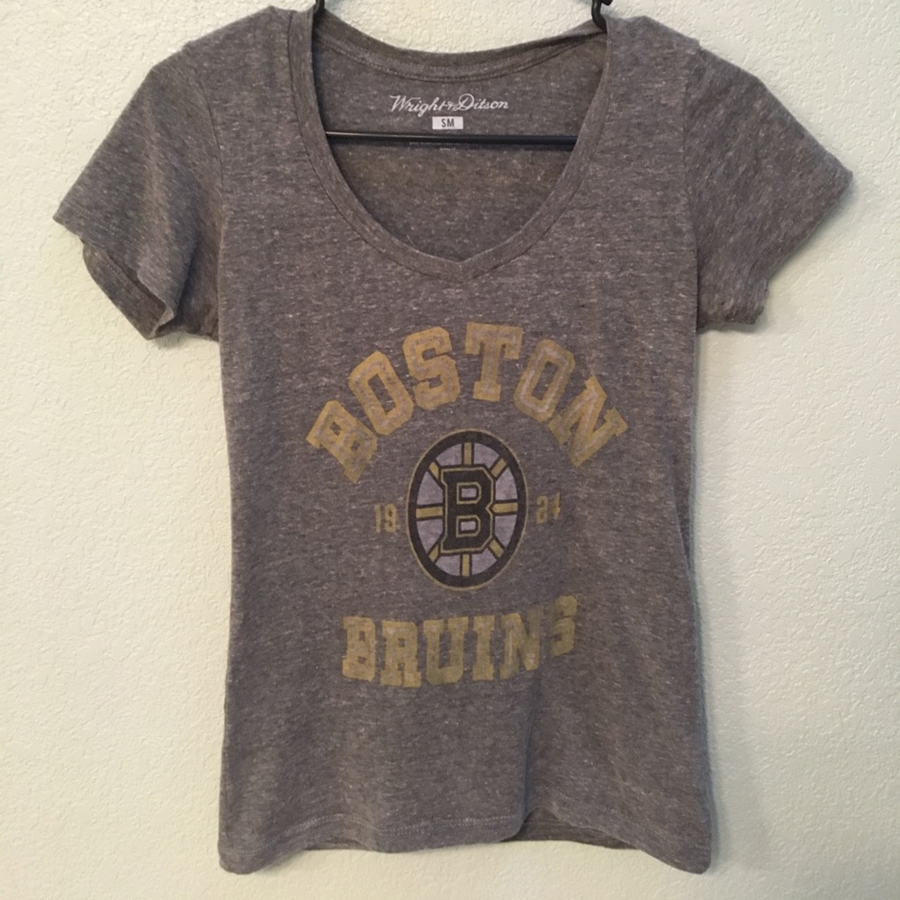 Women's cut Boston Bruins t shirt