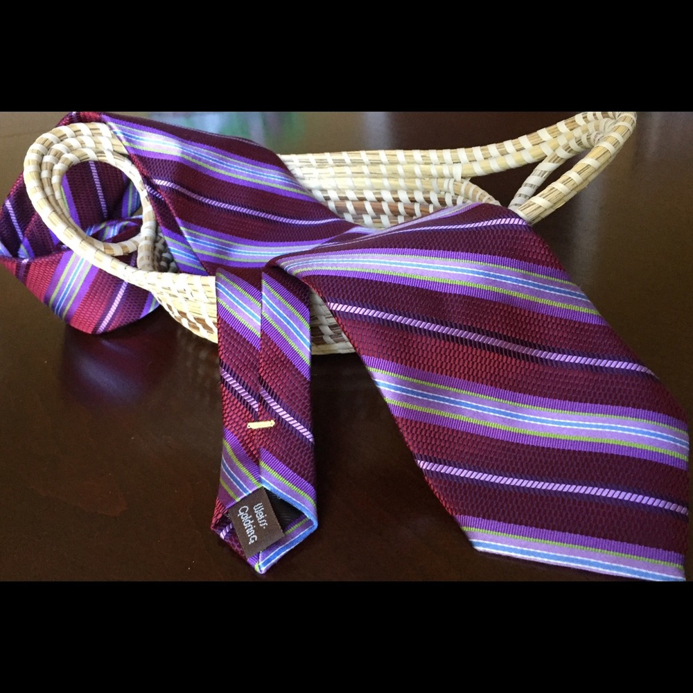 Textured Silk Necktie