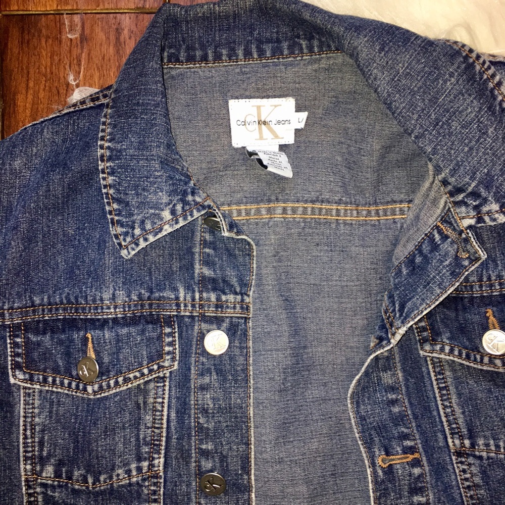 Calvin Klein denim jacket - Picture 3 of 4