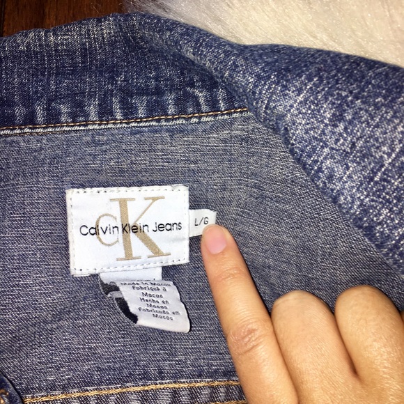 Calvin Klein denim jacket - Picture 2 of 4