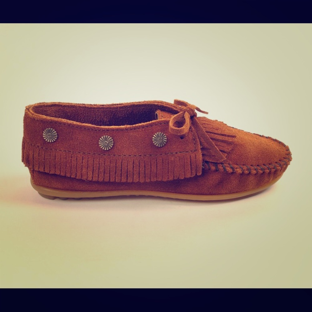 Minnetonka Fringed Moccasins