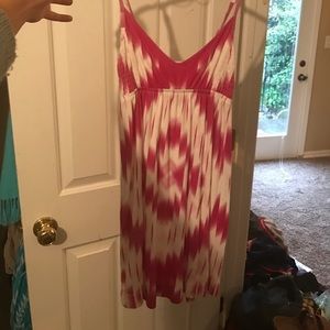 Billabong pink tie-dye dress