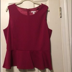 Peplum top