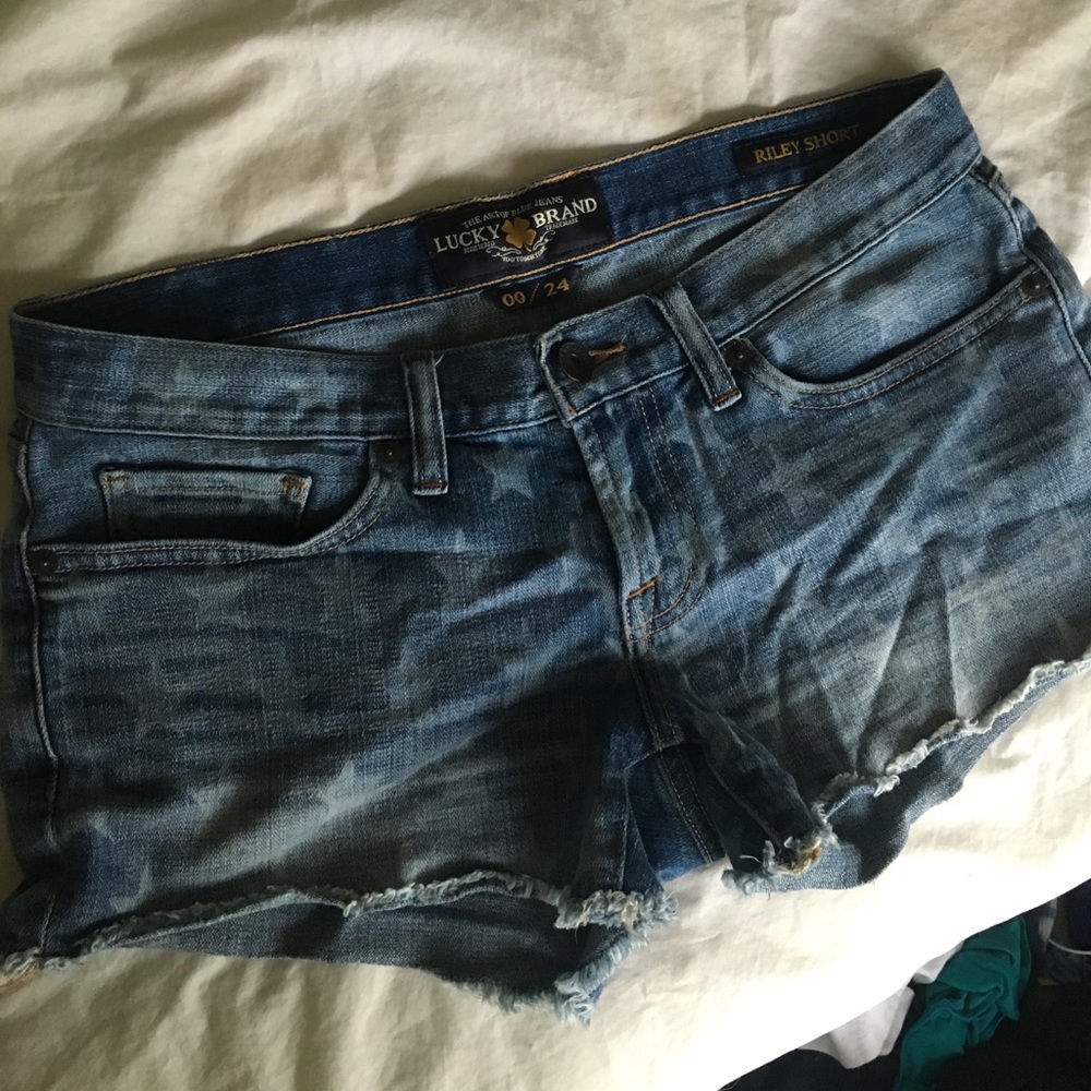 Lucky brand star print shorts