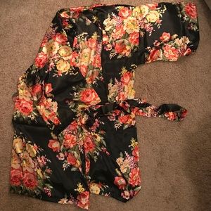 6 satin bridesmaid robes