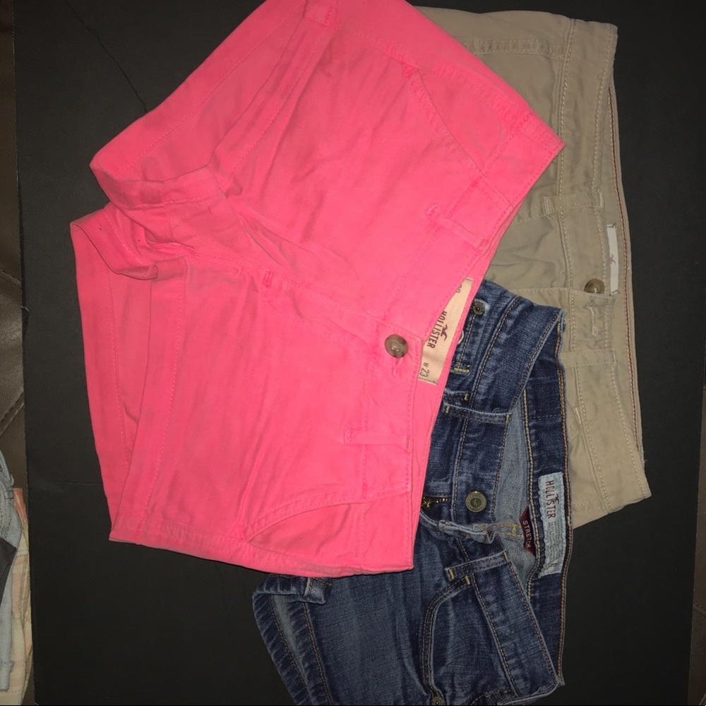 3 pair of Hollister shorts