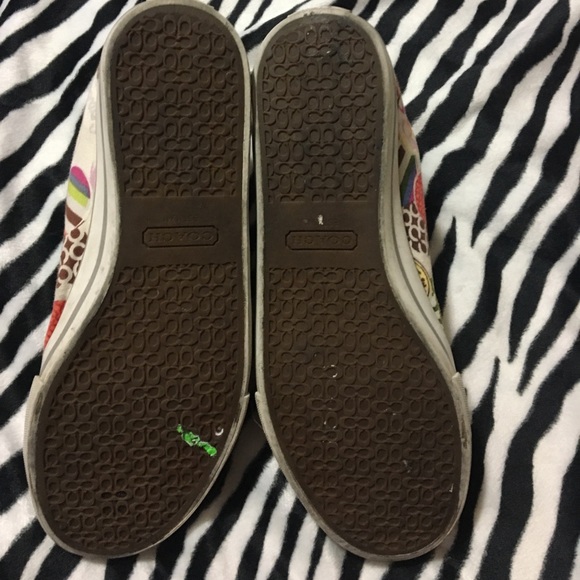 Coach Cardinal Tall High Top Sneakers A1506 - Picture 5 of 8