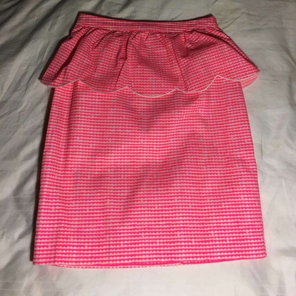 Lilly Pulitzer Peplum Skirt