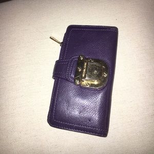Purple Micheal Kors Wallet