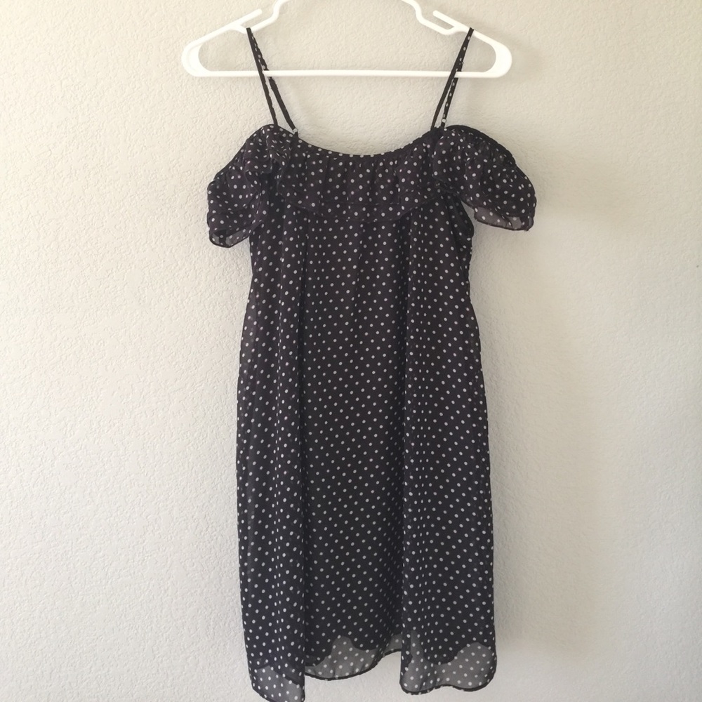 Purple Polka Dot Dress!