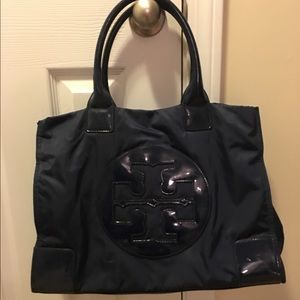 Tory Burch Navy Tote