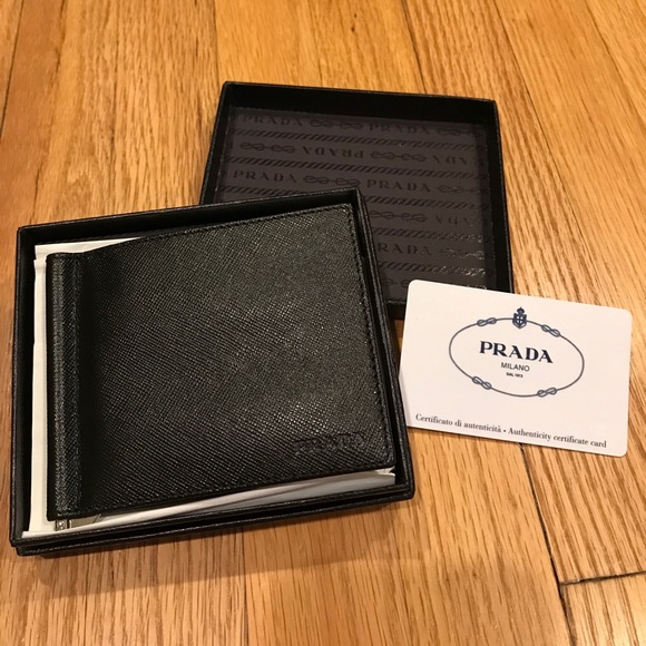 Other - Brand new Prada Money clip wallet