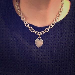 Tiffany and Co. - Heart Tag Necklace