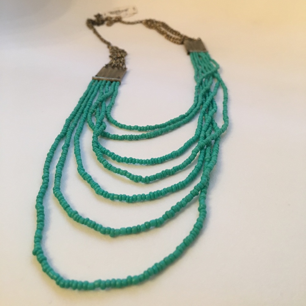 Nordstrom turquoise layered necklace