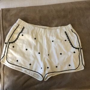 Madewell Embroidered Shorts