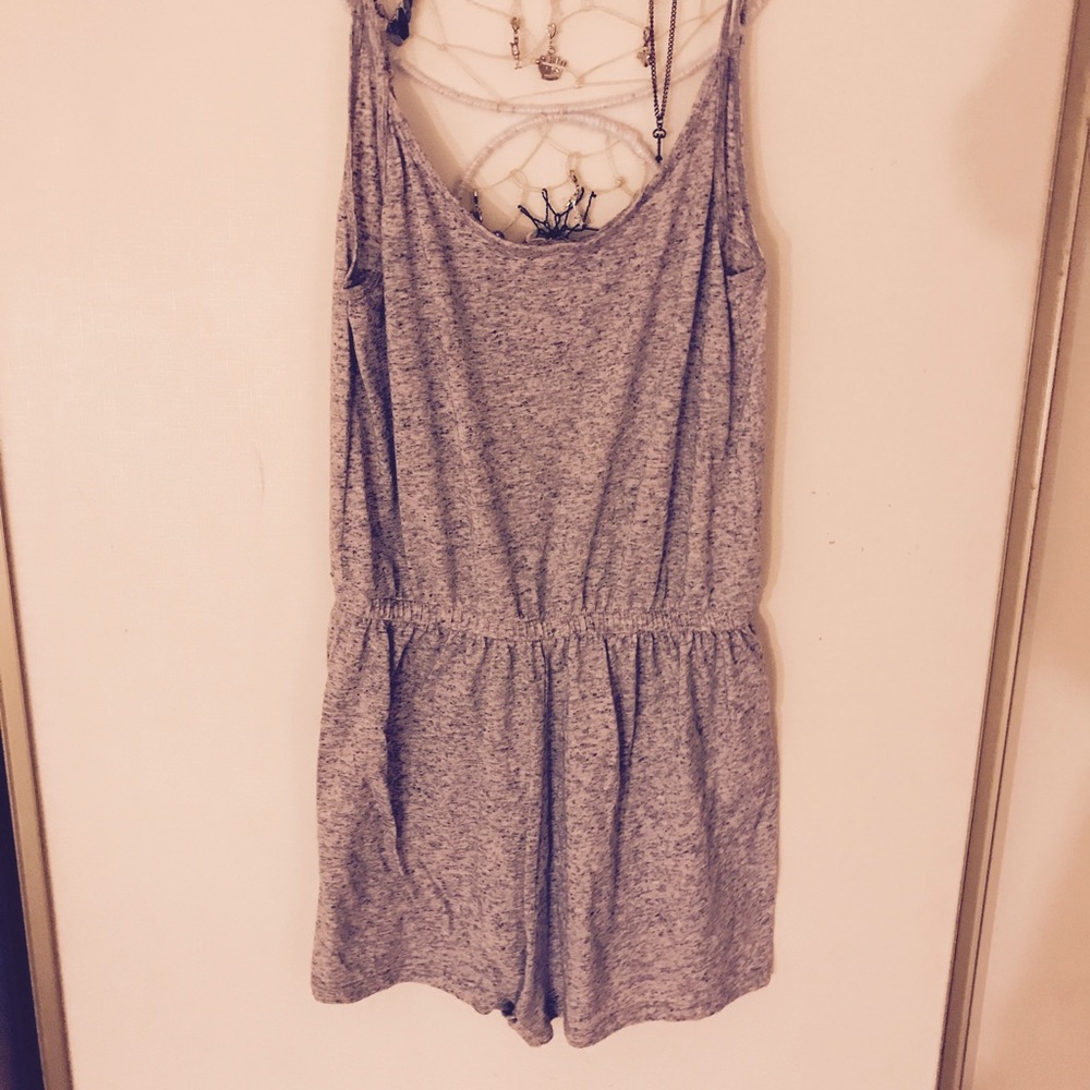 Sold//Gray romper