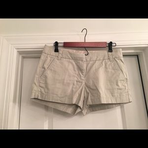 NWT J. Crew Chino Shorts Size 6