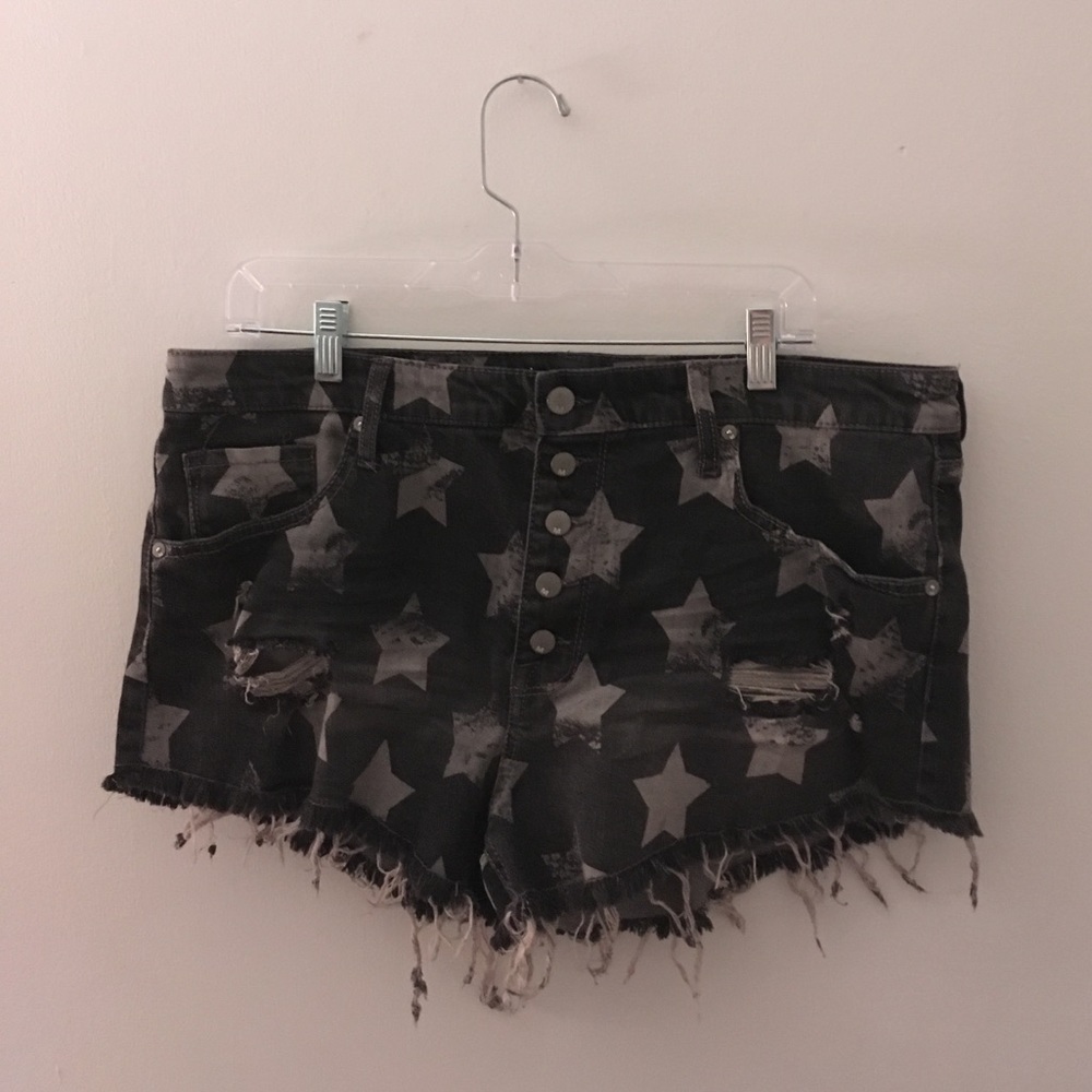 Mossimo Grunge Cut Offs