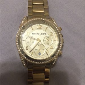 Michael Kors gold Blaire watch