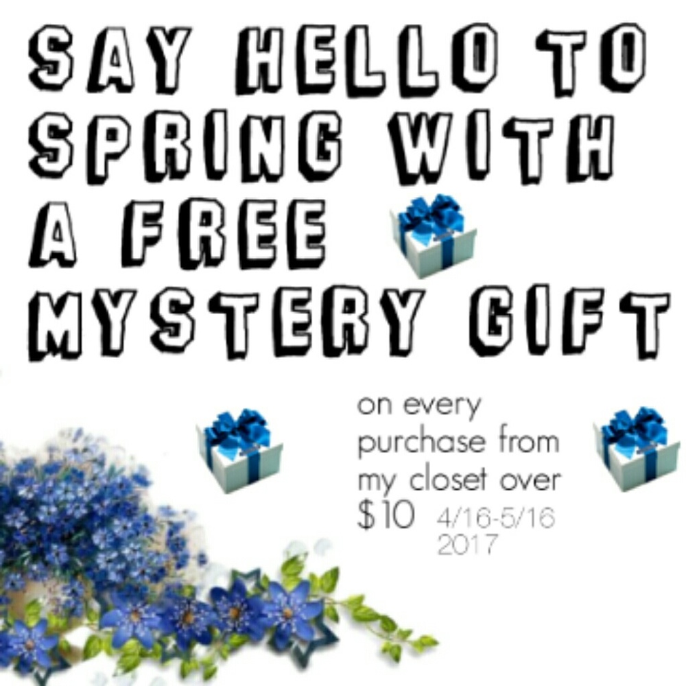 Free mystery gift with purchase for a limited time