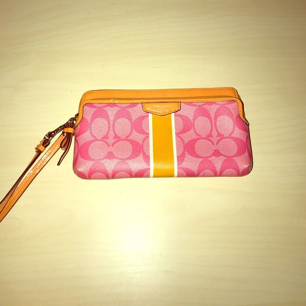 Coach wristlet