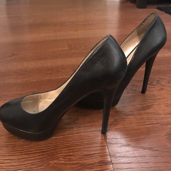 Aldo Shoes Aldo Black 4 Inch High Heels With Platformsz Poshmark