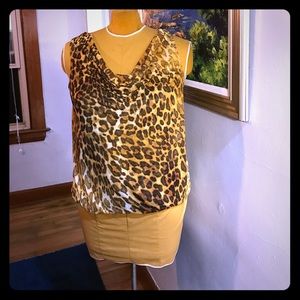 Leopard tank with elastic bottom!