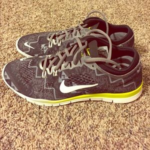 Hardly worn, unique Nike shoes