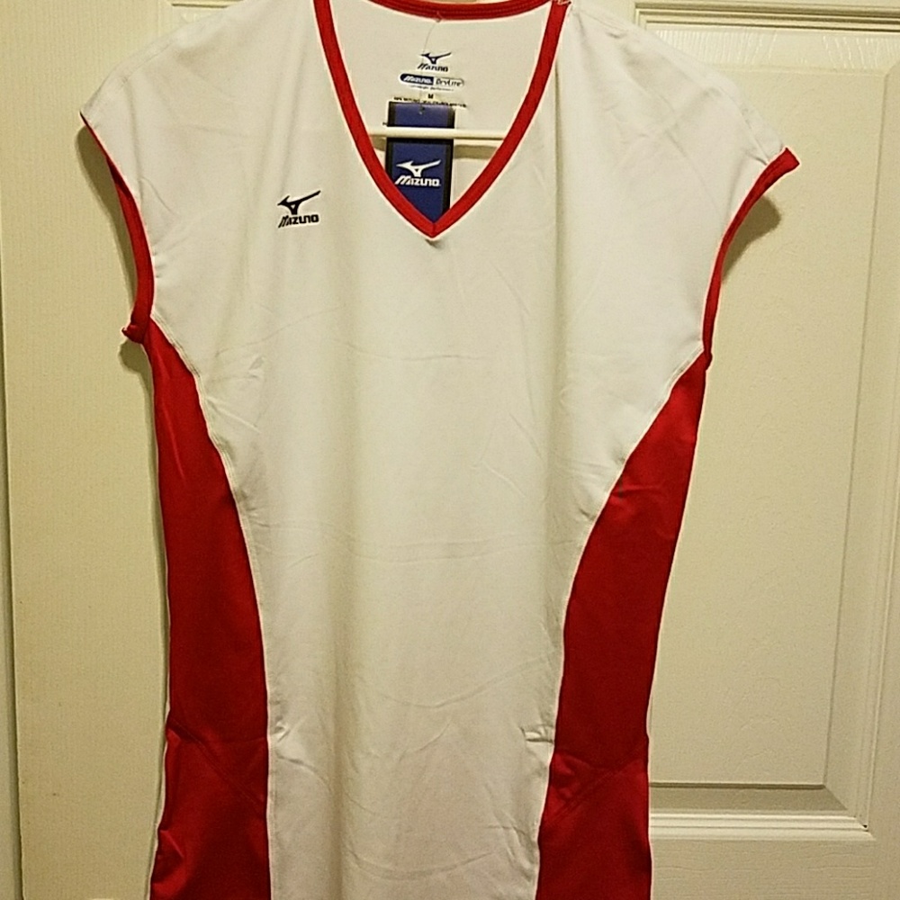 Mizuno volleyball style  shirt exercise running