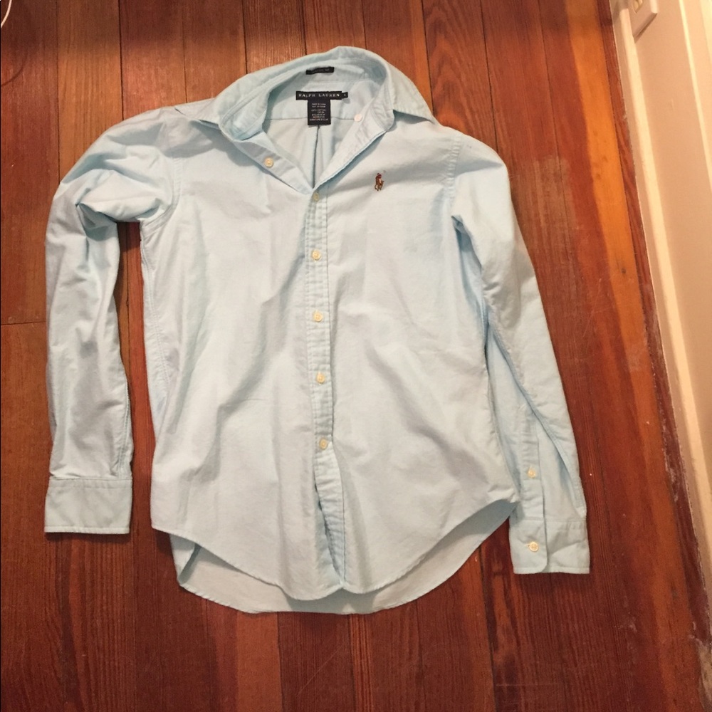 Ralph Lauren Classic fit blue button down