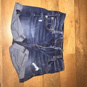 American eagle jean shorts