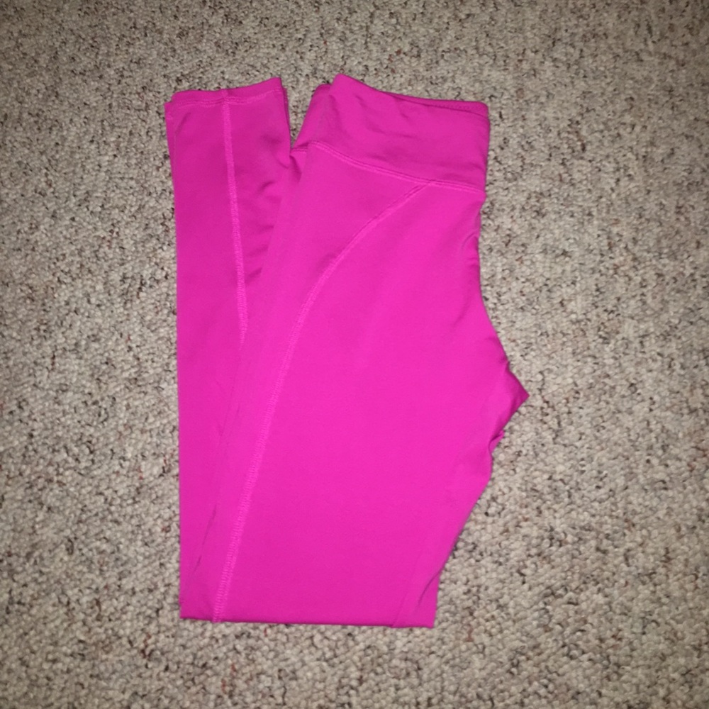 Hot pink leggings