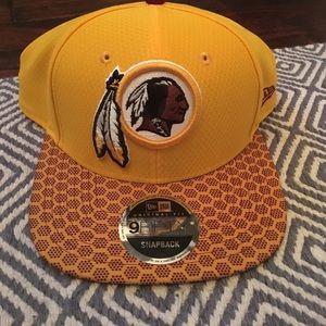 Redskins Yellow New Era Hat