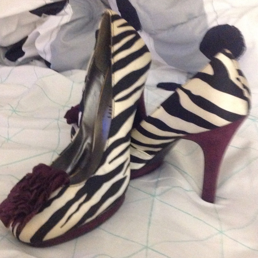 Zebra heels!