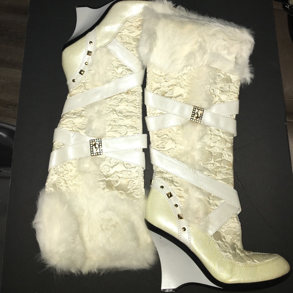 Baby phat heels boots
