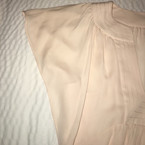 Kate Spade New York Silk Flutter Sleeve Top - Picture 5 of 8