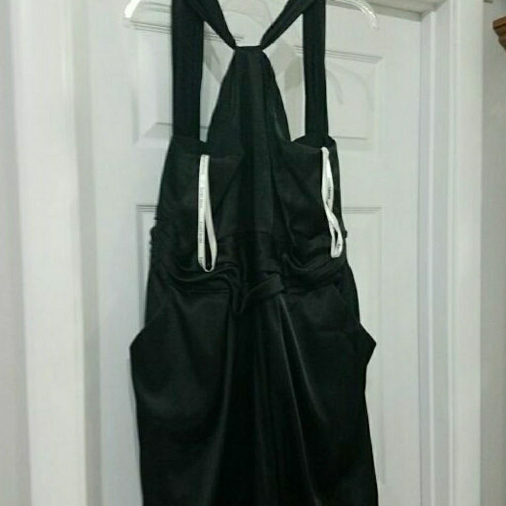 YNeck Bubble Hem Dress