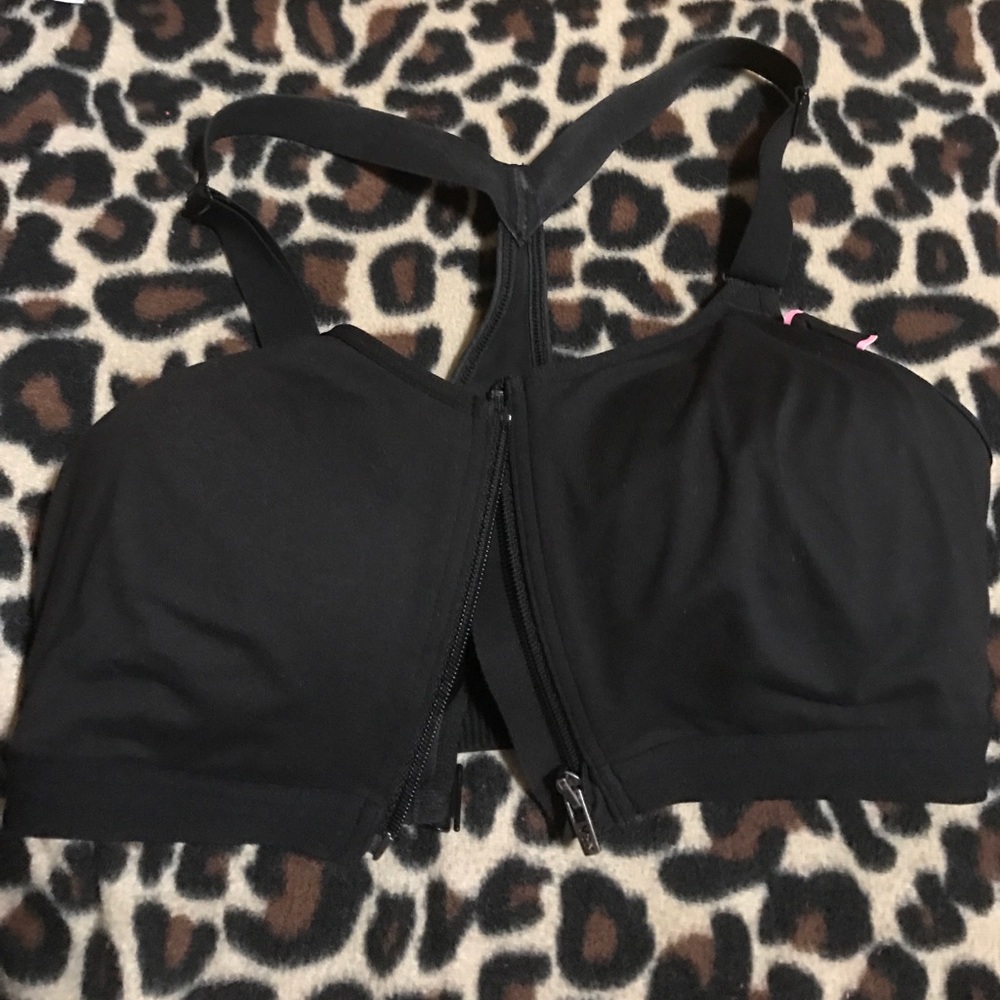 VS Sports Bra, zip front